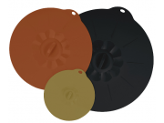 Captivate Brands Silicone Pan & Bowl Lids (pack of 3)
